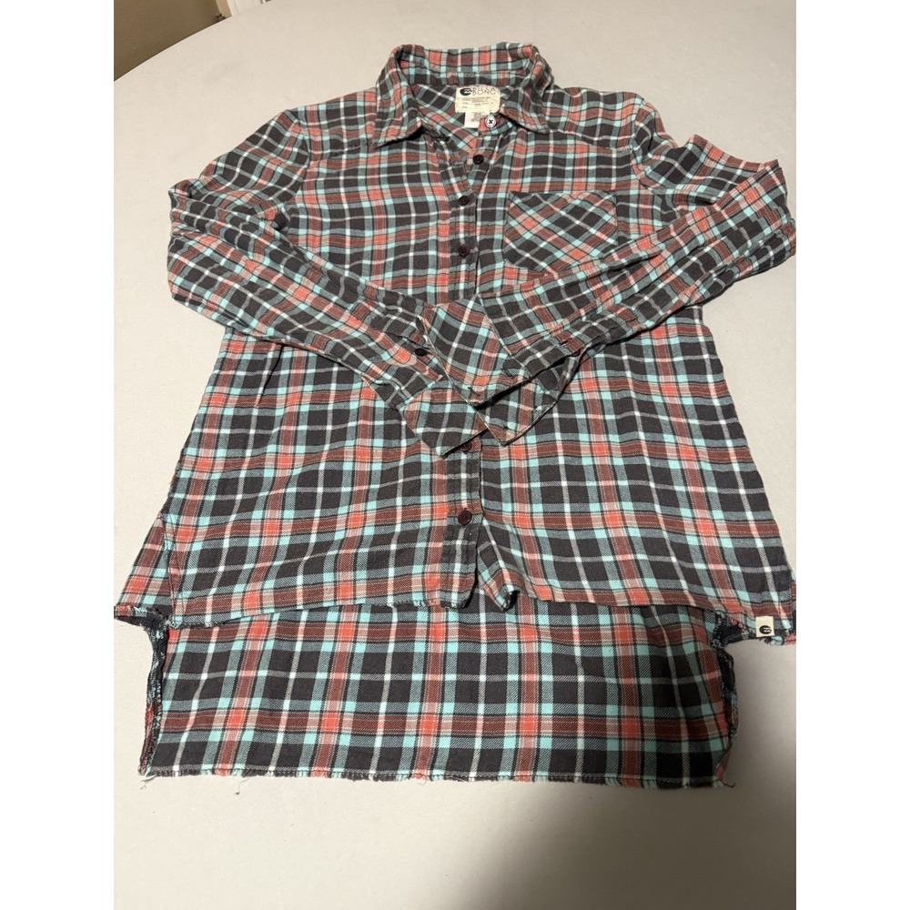 Billabong Flannel Shirt Small Y2K Surf Skate Button Up Retro